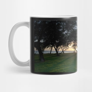 Sunset and Oahu Mug